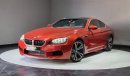 BMW M6 2013 BMW M6 Coupe, Service History, Warranty, Low Kms, GCC