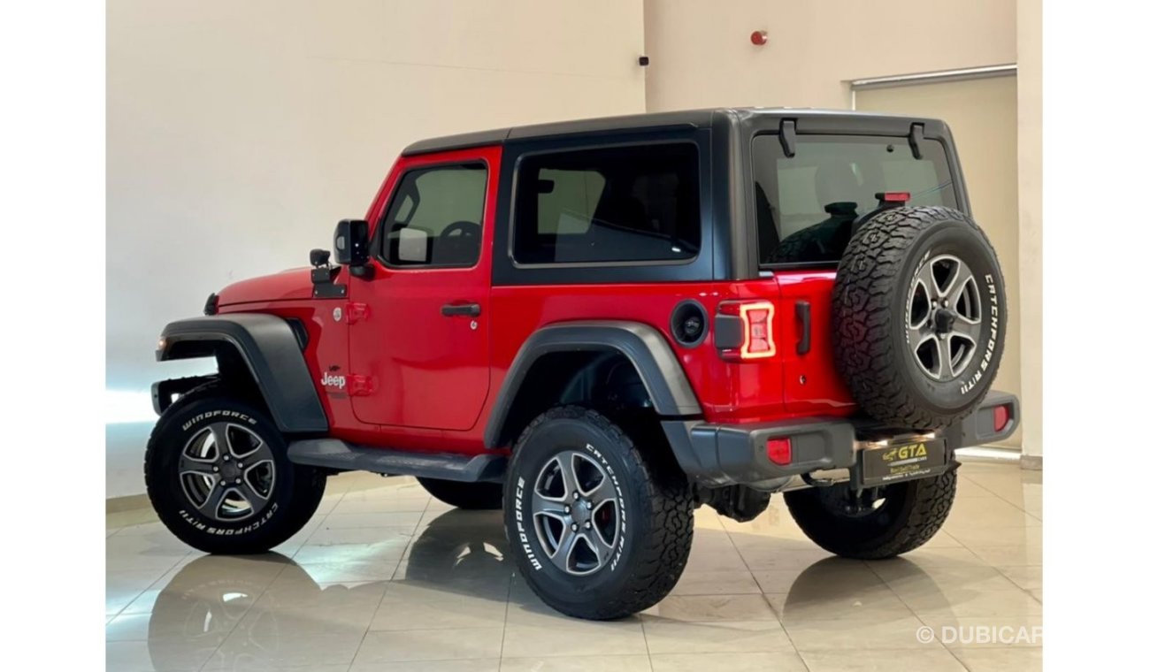 جيب رانجلر 2018 Jeep Wrangler Sport JL, Jeep® Warranty, Service History, GCC