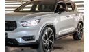 Volvo XC40 Volvo XC40 T5 R-Design 2018 GCC under Agency Warranty with Zero Down-Payment.