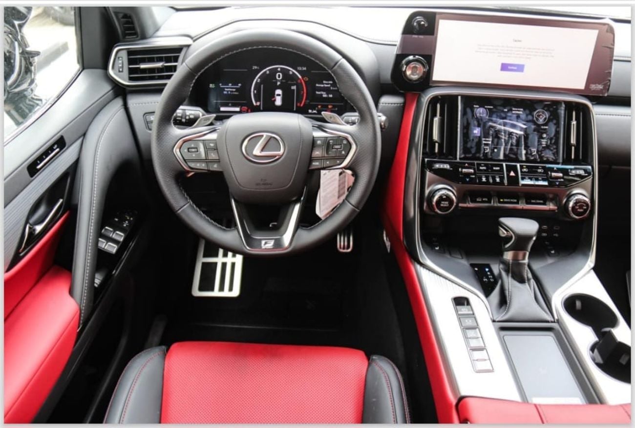 لكزس LX 600 LX600 FSPORT F1 2026 - BLACK-RED