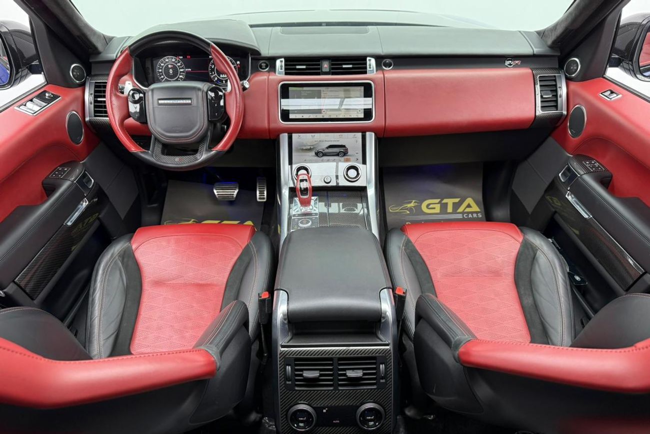 لاند روفر رينج روفر سبورت SVR 5.0L (575 HP) AWD 2021 Range Rover Sport SVR, 2026 RR Warranty, Fully Loaded, Excellent Conditio