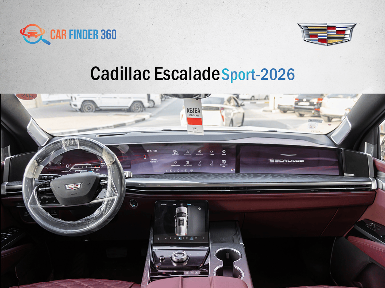 كاديلاك إسكالاد Cadillac Escalade Sport - 2026 - GCC (export only)