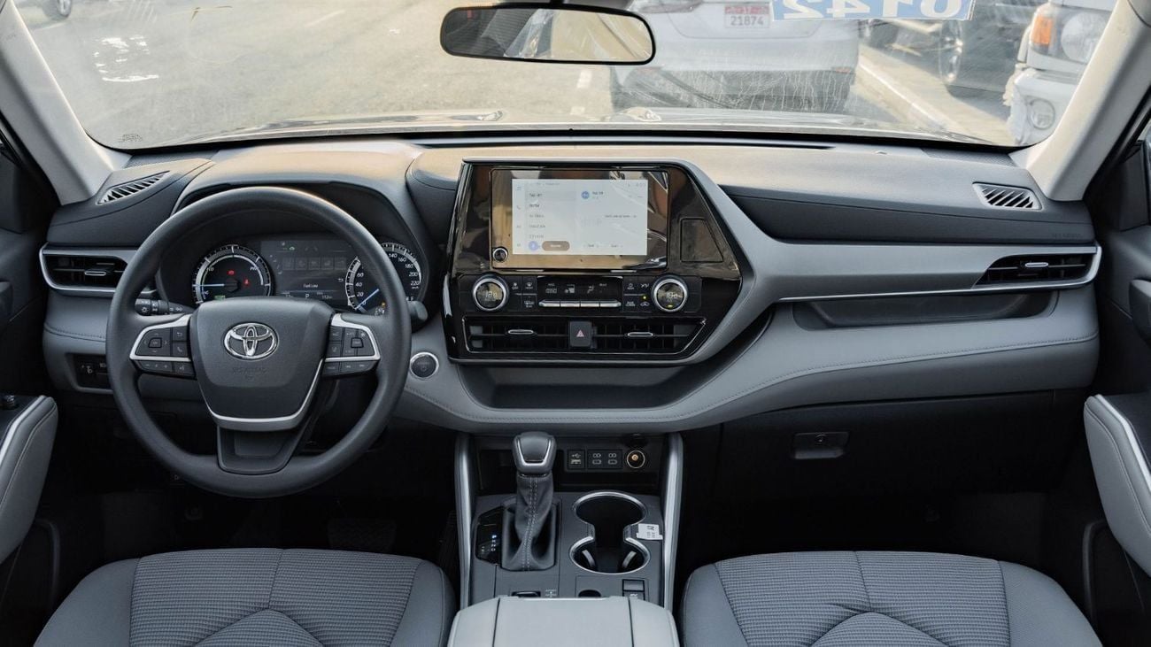 تويوتا هايلاندر 2025 Toyota Highlander LE 2.5L AT Hybrid (Black)