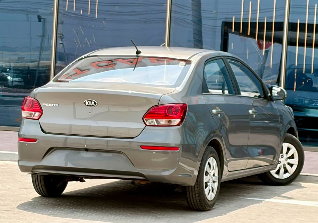 Kia Pegas EX 370/- Monthly l GCC l Cruise, Camera, GPS I Accident Free