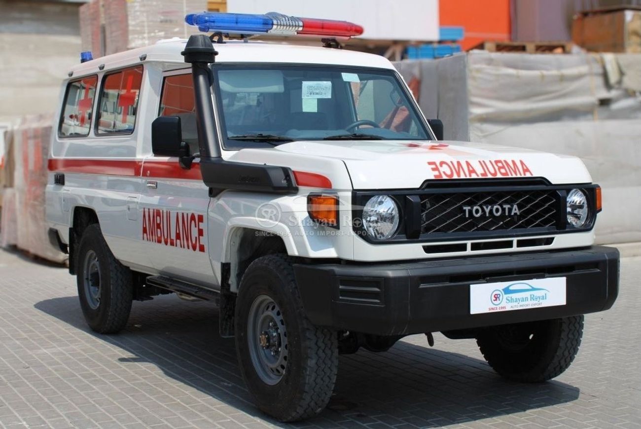 Toyota Land Cruiser LHD LC78 AMBULANCE 4.2L DSL V6 4WD 3DR MT 2025MY | FOR EXPORT