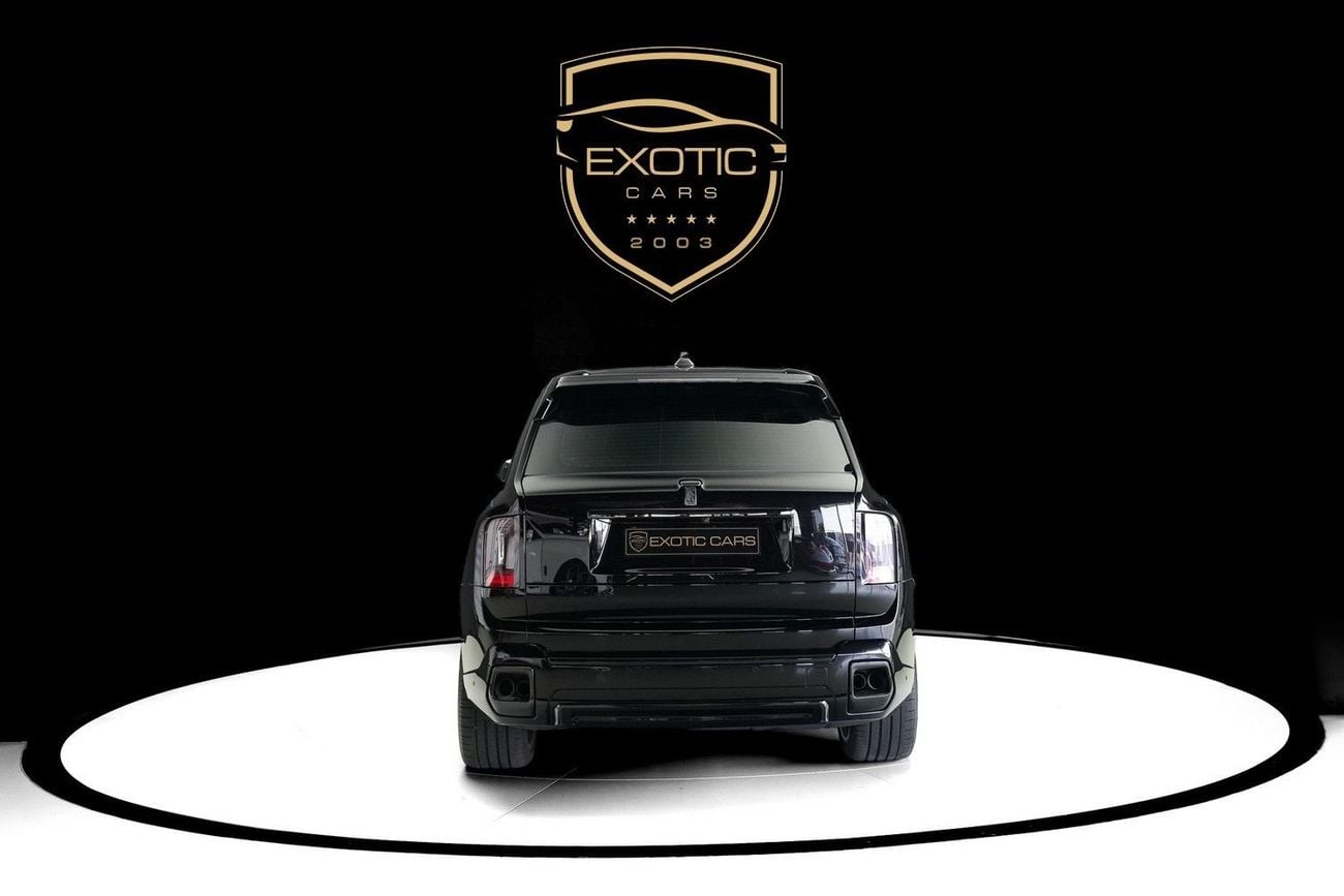 Rolls Royce Cullinan BLACK BADGE