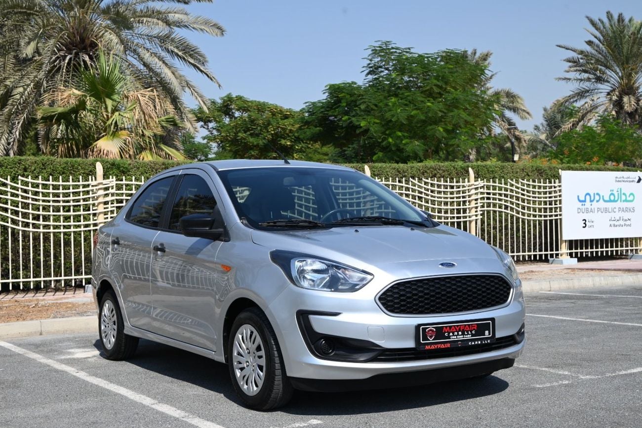 فورد فيجو HOT DEALS -  0% DP - AGENCY MAINTAINED - FORD FIGO 1.6L V4  - ORIGINAL PAINT - GCC