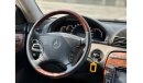 Mercedes-Benz CL 500 MODEL 2003 GCC CAR PERFECT CONDITION INSIDE AND OUTSIDE FULL OPTION