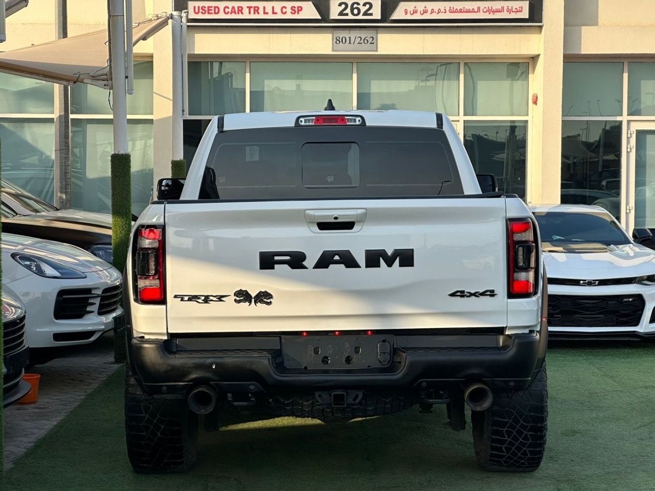 RAM 1500 TRX Crew Cab 6.2L DODGE RAM TRX 6.2 L supercharged 2021 Perfect Condition  707hp Full option panoramic r