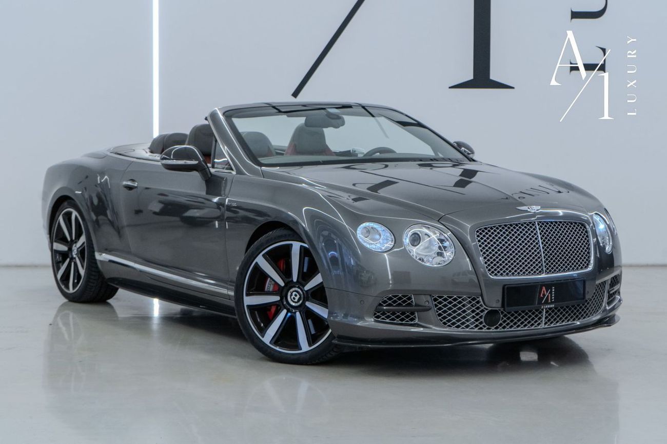 بنتلي كونتيننتال جي تي سي W12 2014 Bentley Continental GTC Speed W12, Full Service History, Very Low Kms, Excellent Condition,