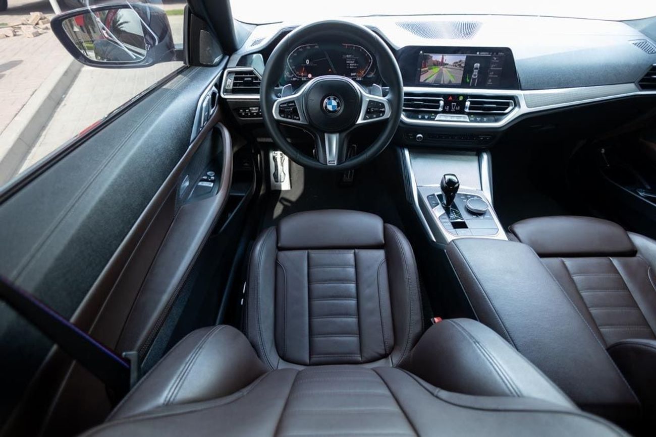 BMW 430i M Sport 2.0L BMW 430i M-Sport 2022 GCC under Agency Warranty and Service Contract with Flexible Down