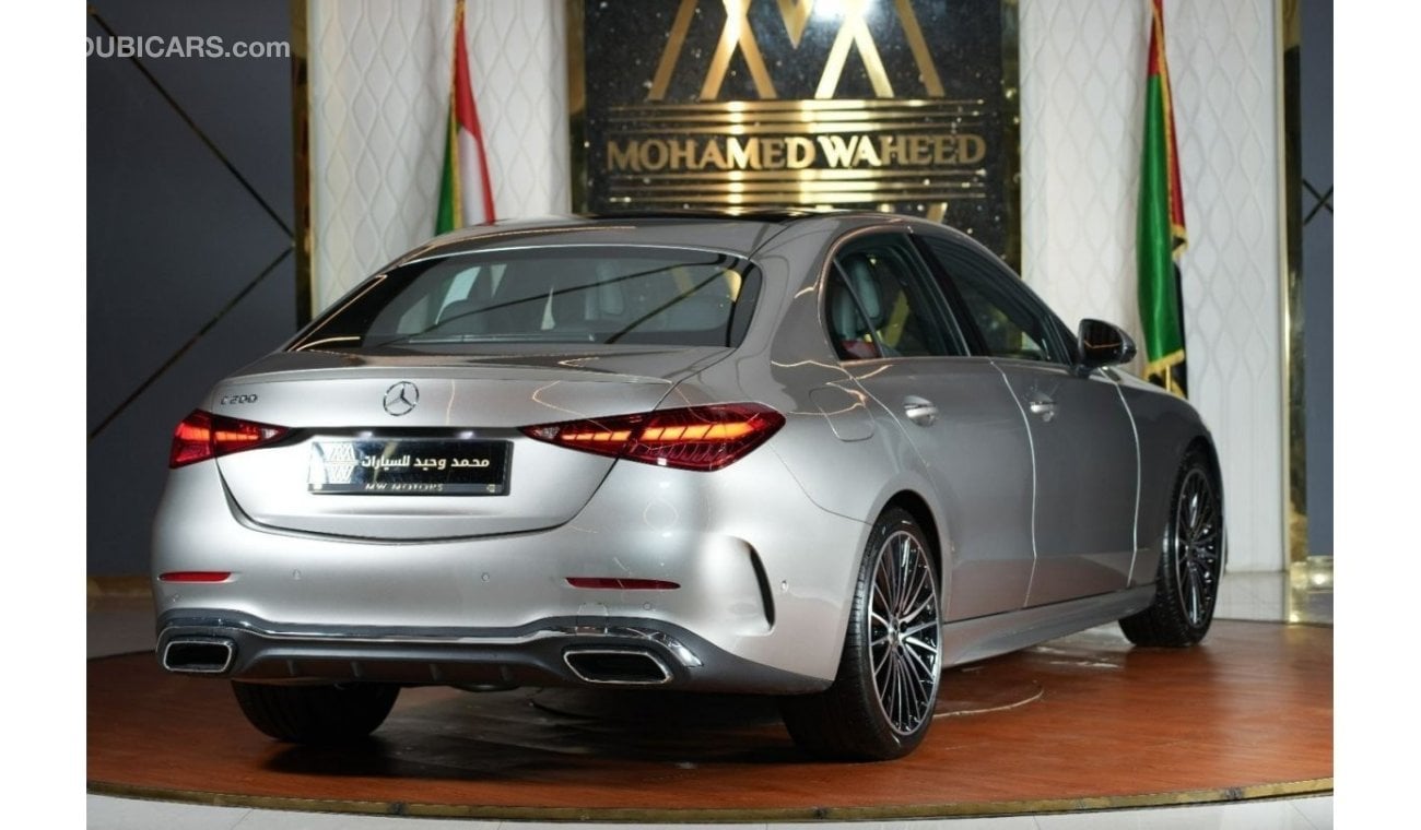 مرسيدس بنز C200 Mercedes-Benz C 200 Premium Plus | 2024 GCC 0km | 5 Years Agency Warranty