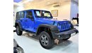 جيب رانجلر ORIGINAL PAINT ( صبغ وكاله ) Jeep Wrangler Unlimited Sport 2016 Model!! in Blue Color! GCC Specs