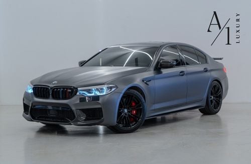 BMW M5 Std 4.4L 2018 BMW M5, Full Service History In Bmw, Fully Loaded, GCC Specs