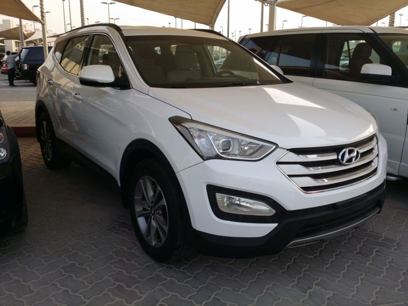 هيونداي سانتا في خليجي 4سلندر رقم3ويل2سنكل2.4سي سي