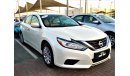 Nissan Altima 2017 WHITE GCC NO ACCIDENT PERFECT