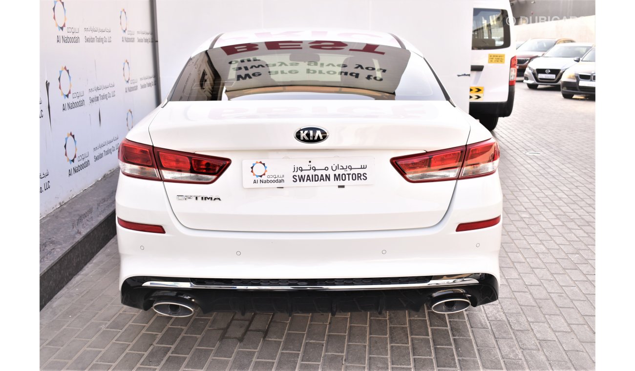 كيا أوبتيما AED 1272 PM | 0% DP | 2.4L LX GCC WARRANTY