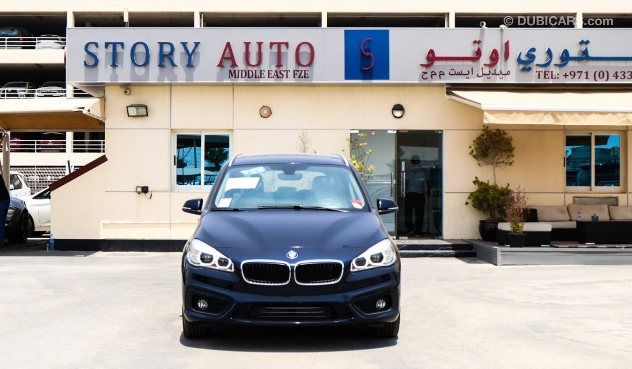 بي أم دبليو 218 Gran Tourer 1.5 petrol automatic 7-seats BRAND NEW!!