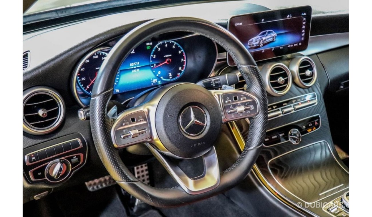 مرسيدس بنز C200 Mercedes-Benz C200 AMG 2019 GCC under Agency Warranty with Flexible Down-Payment.