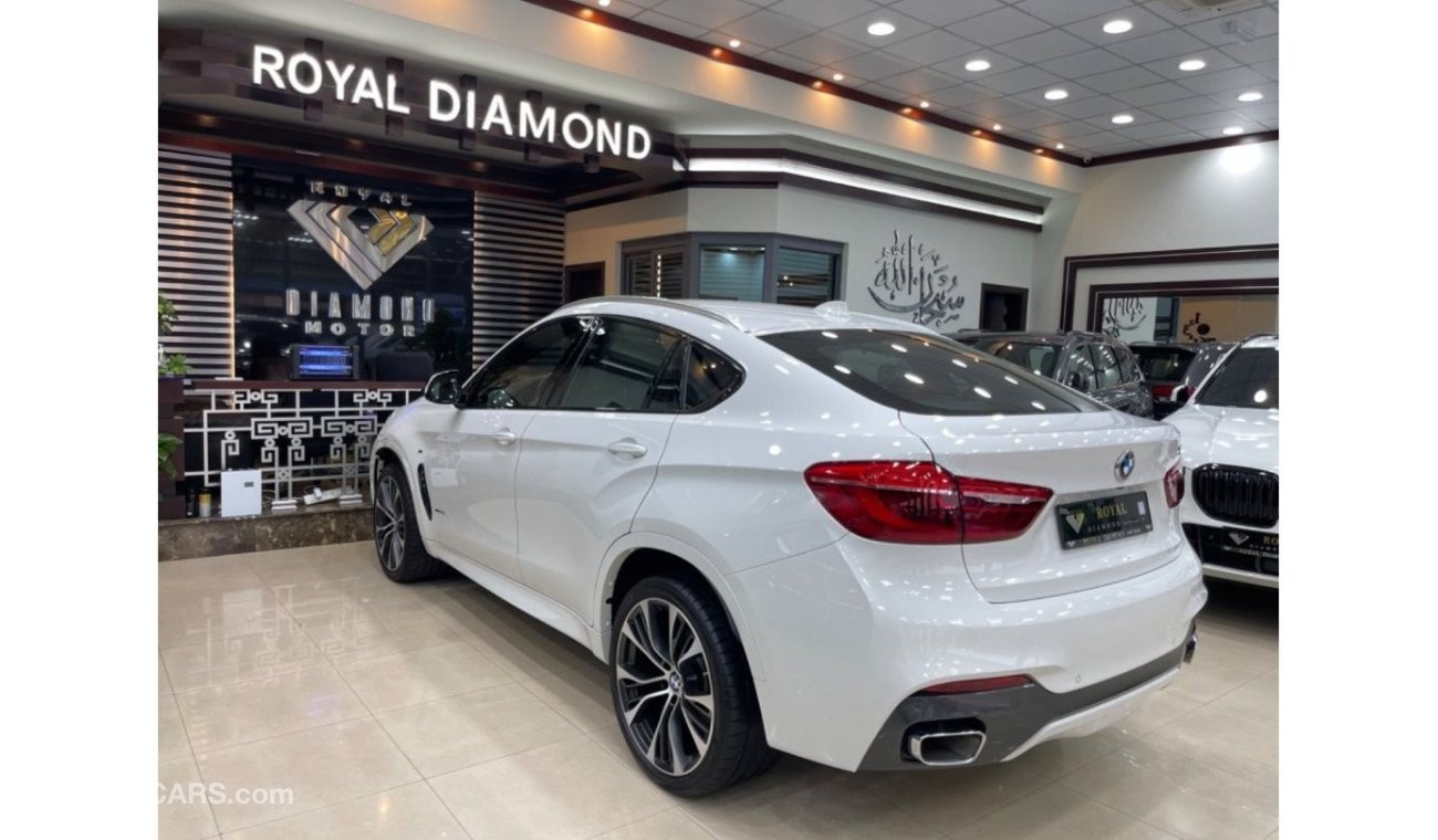 بي أم دبليو X6 50i M سبورت 50i اكسكلوسيف BMW X6 XDrive 50i M package GCC 2018 Under warranty and service contract f