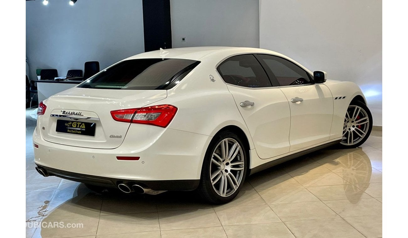 مازيراتي جيبلي 2015 Maserati Ghibli SQ4, Warranty, Maserati Service History, Low KMs, GCC