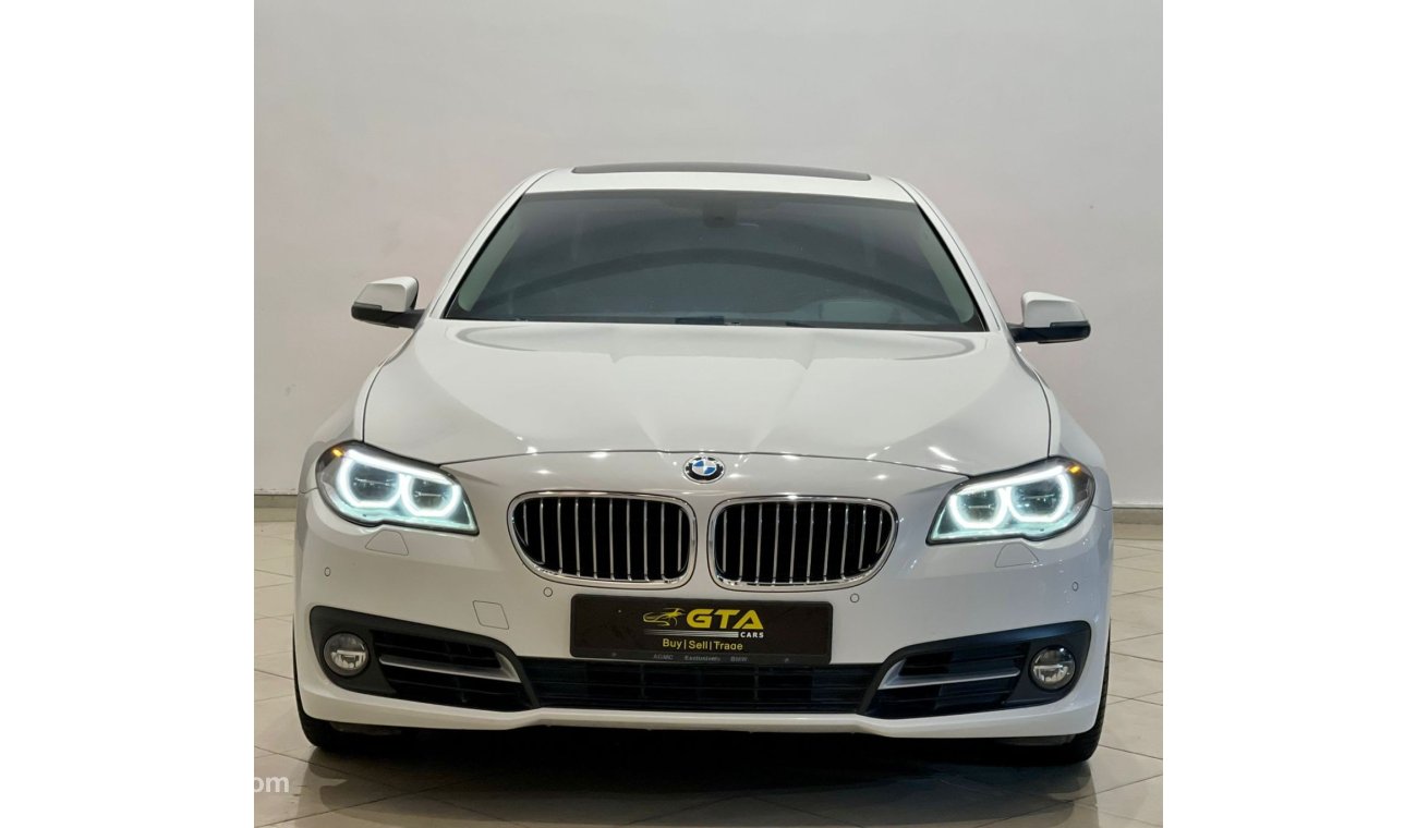بي أم دبليو 528i 2015 BMW 528i, Full BMW Service History, Warranty, GCC