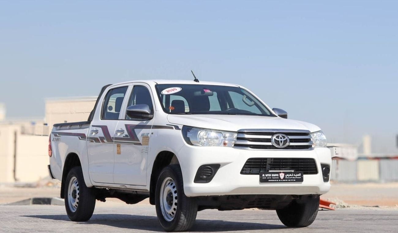 Toyota Hilux GL 2 2.7L AWD Toyota Hilux 2.7L Automatic 4X4 2020 GCC accident-free in excellent condition 1538 P.M