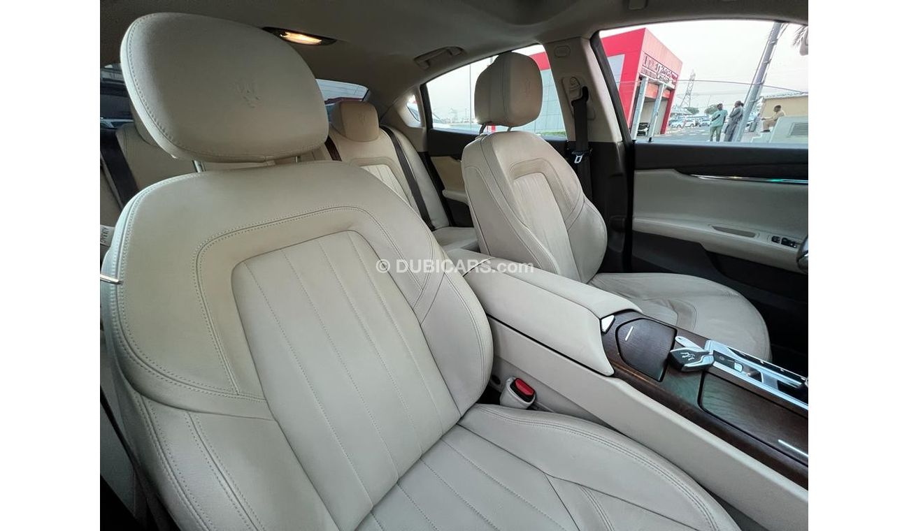 Maserati Quattroporte MASERATI QUATTROPORTE 2015 GCC FULL OPTIONS IN LOW MILEAGE PERFECT CONDITIONS