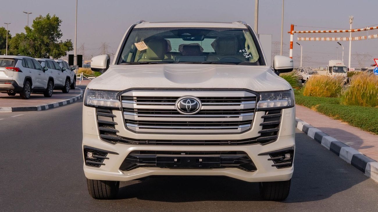 تويوتا لاند كروزر 2026 Toyota Land Cruiser 300 GXR 3.5L AT Petrol (White)