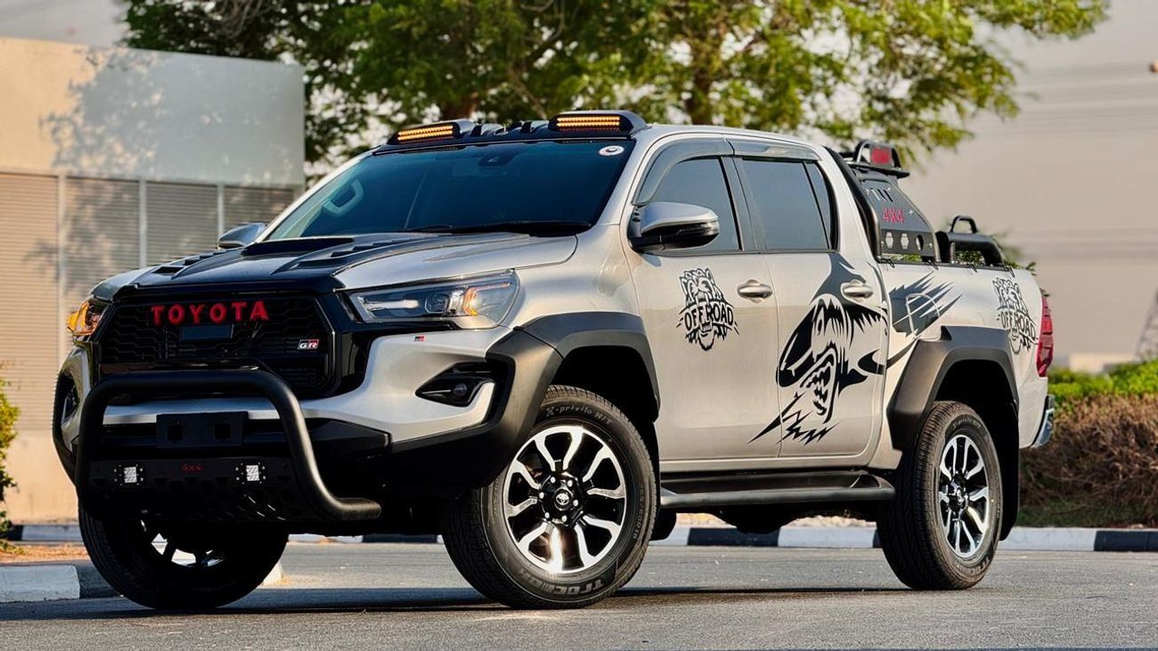 Toyota Hilux MODIFIED TO GR SPORTS | 2024 | DOUBLE CABIN | 2.8L DIESEL ENGINE | AT | NUDGE BAR