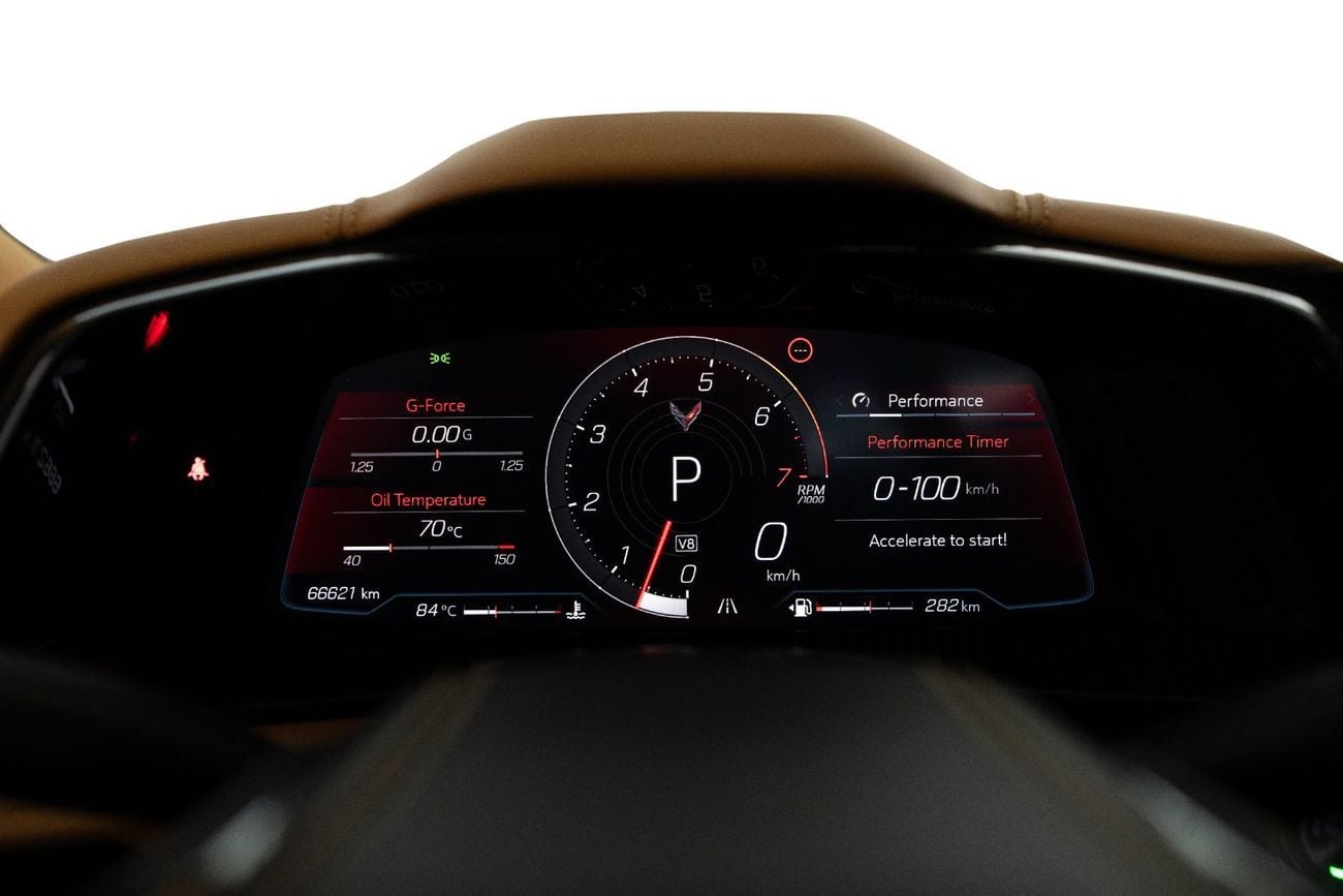 شيفروليه كورفت 3LT 6.2L (490 HP) Convertible