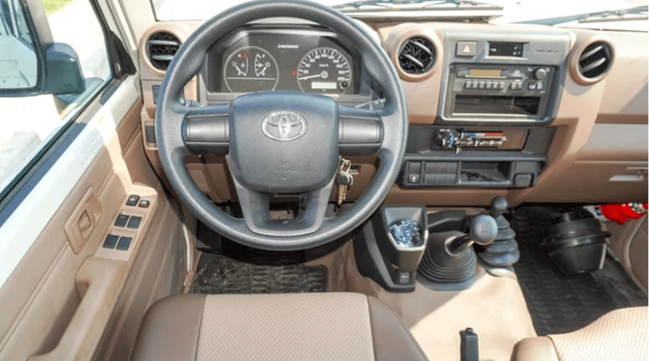 Toyota Land Cruiser Pick Up ECT0135 - 2025 TLC79 Double Cab - 4.0L Petrol Manual White