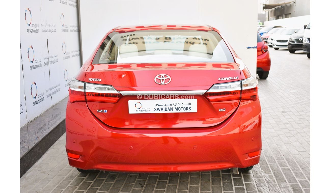 Toyota Corolla AED 1009 PM | 2.0L SE+ GCC DEALER WARRANTY