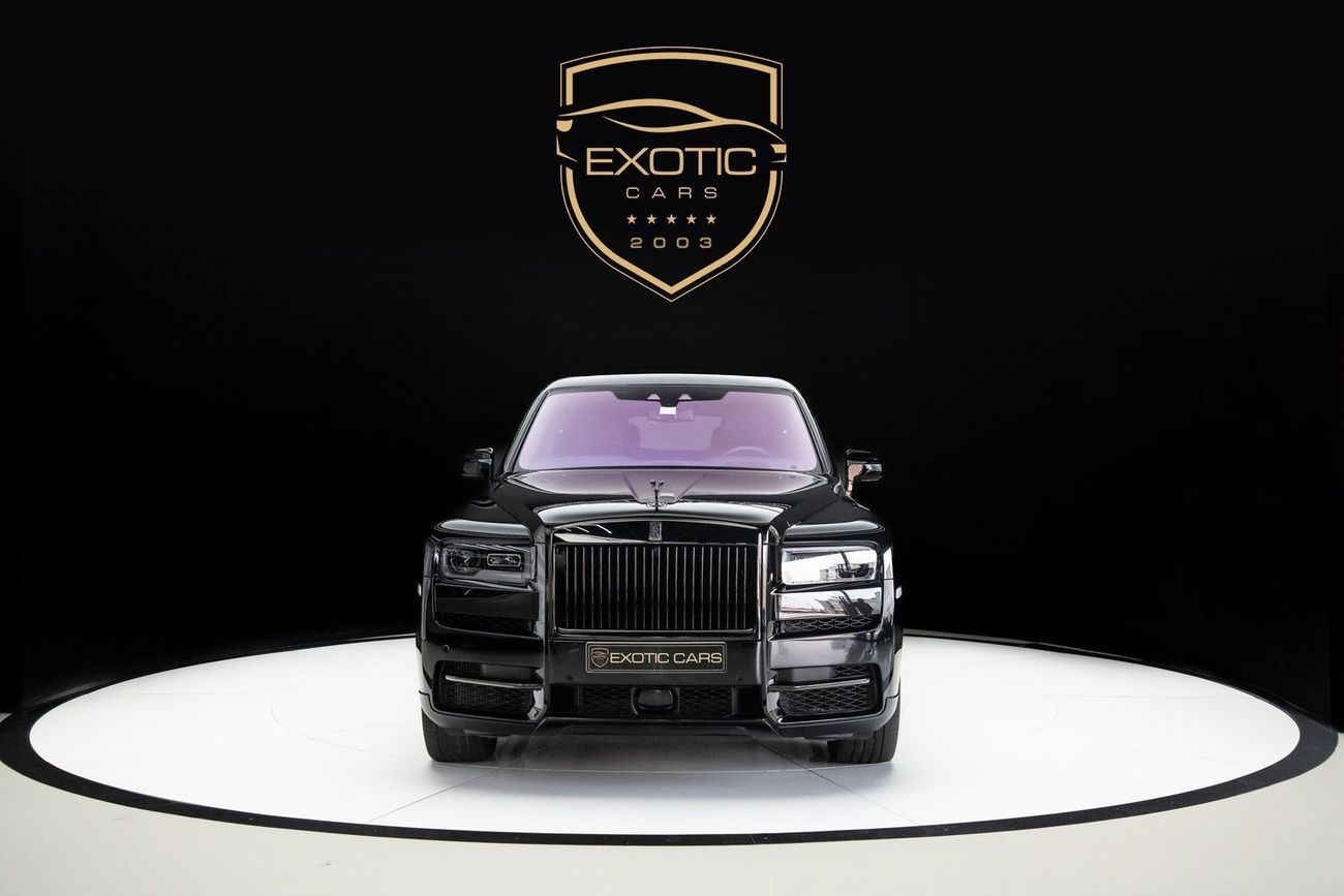 رولز رويس كولينان بلاك بادج