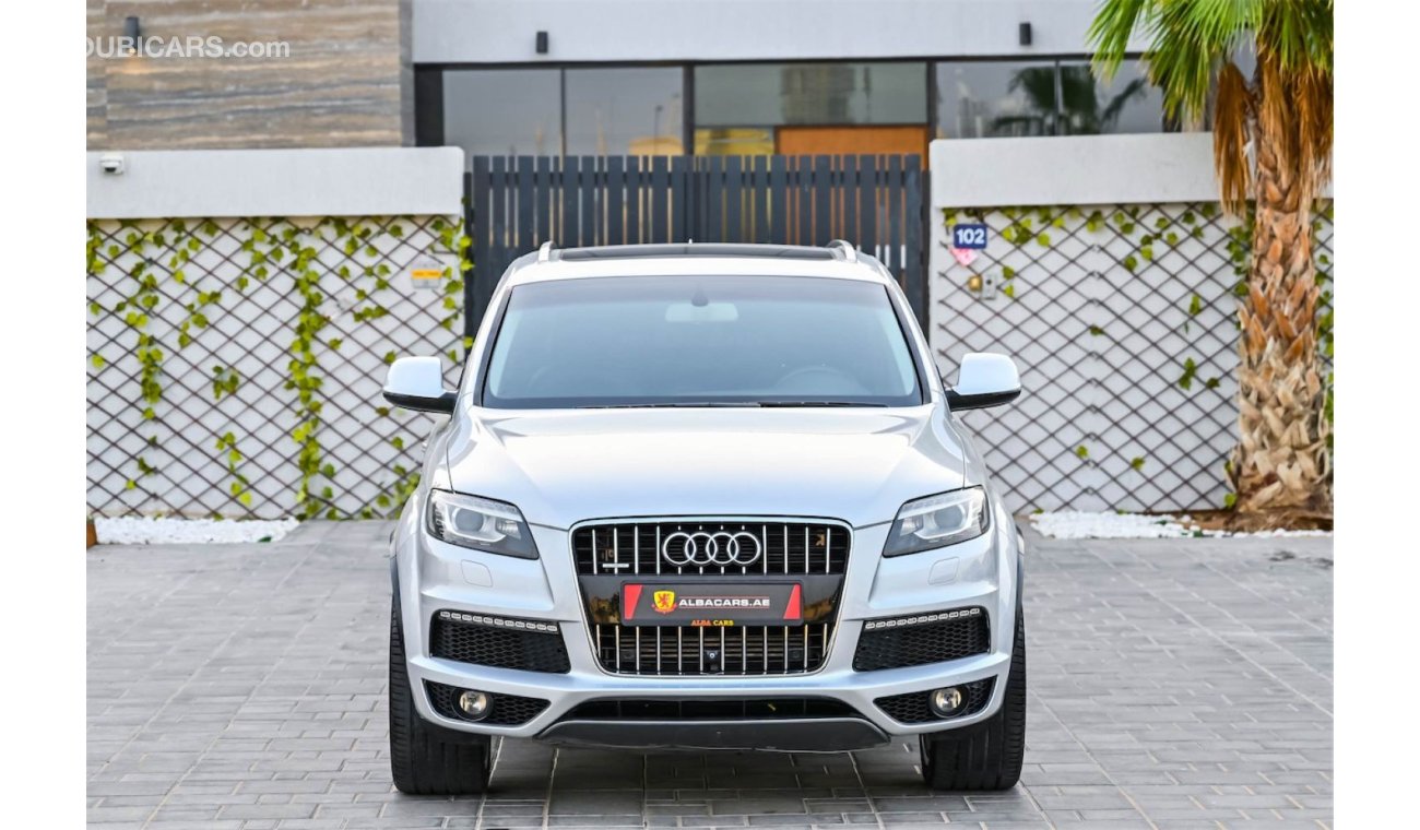 أودي Q7 | 1,645 P.M | S-Line | 0% Downpayment | Exceptional Condition!