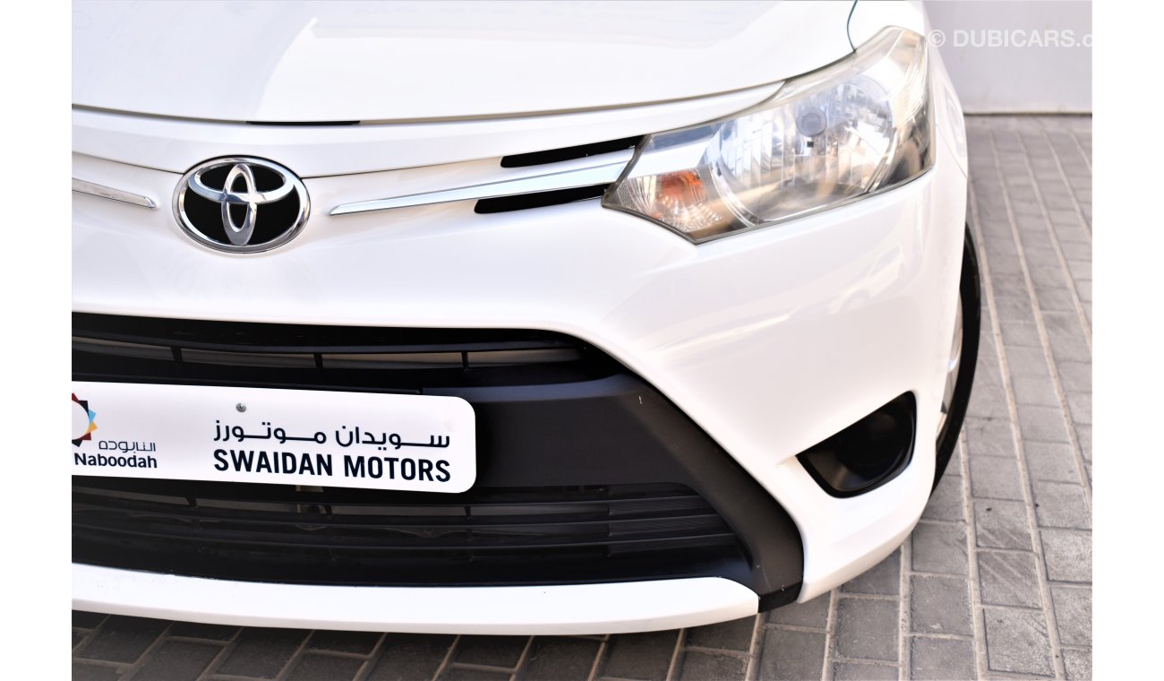 تويوتا يارس AED 665 PM | 1.5L SE SEDAN GCC WARRANTY