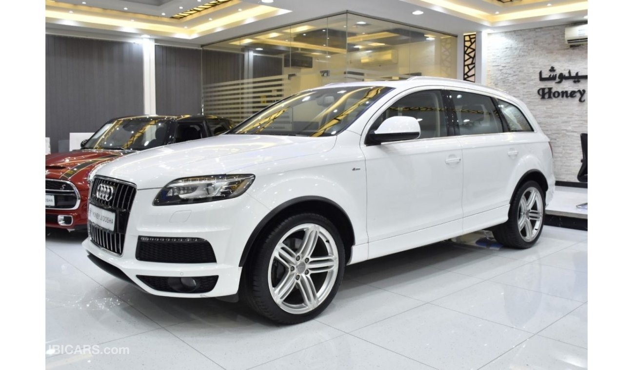 أودي Q7 EXCELLENT DEAL for our Audi Q7 S-Line 4.2L QUATTRO ( 2010 Model ) in White Color GCC Specs