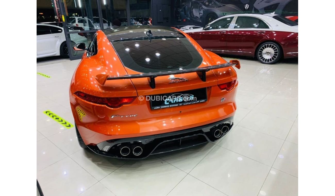 Jaguar F Type 575 HP SUPERCHARGED ENGINE CRAZY PERFORMANCE AND BRITISH LUXURY //SVR\\ ONLY FOR 249K AED