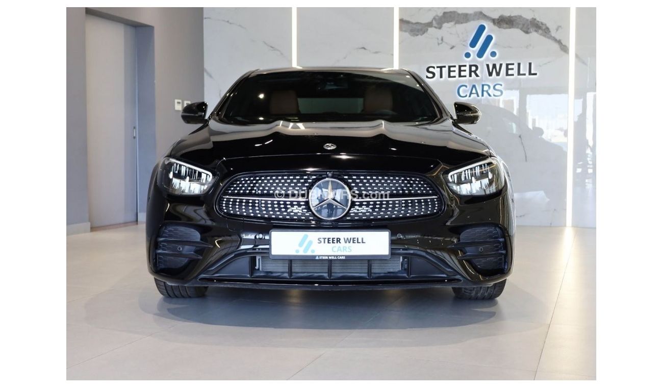 مرسيدس بنز E300 AMG | 5 YEARS WARRANTY AND SERVICE PKG UPTO 105KM | GCC SPECS