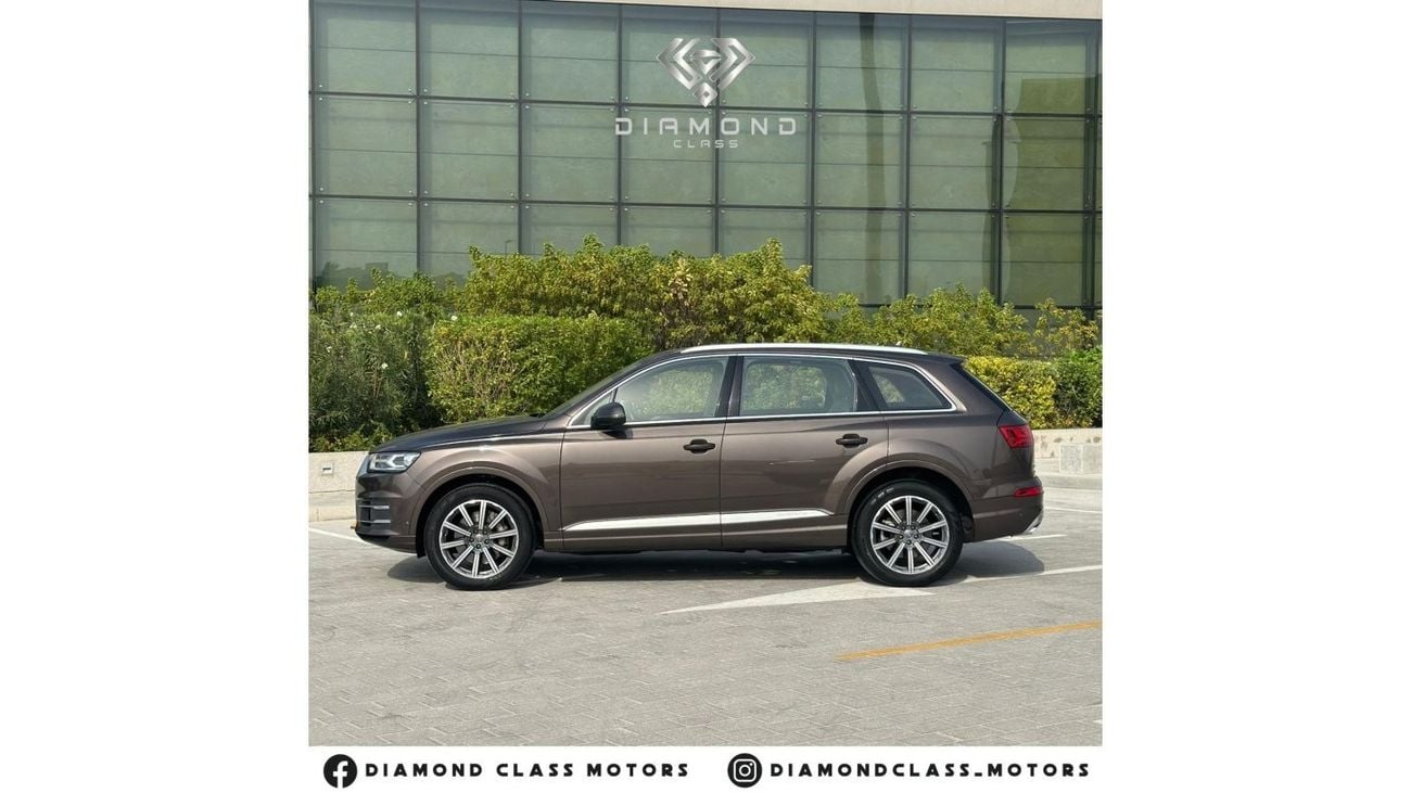 Audi Q7 45 TFSI quattro Audi Q7 TFSI 45 quattro  Panoramic  7-Seater  2018 GCC  1