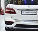 مرسيدس بنز ML 63 AMG EXCELLENT DEAL for our Mercedes Benz ML63 AMG ( 2015 Model ) in White Color GCC Specs