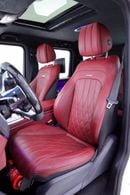 Mercedes Benz G63 AMG G63 GCC DOUBLE NIGHT PACKAGE - FULL EXT/INT CARBON + REAR MONITOR + 5 YEARS WARRANTY+SERVICE GARGASH