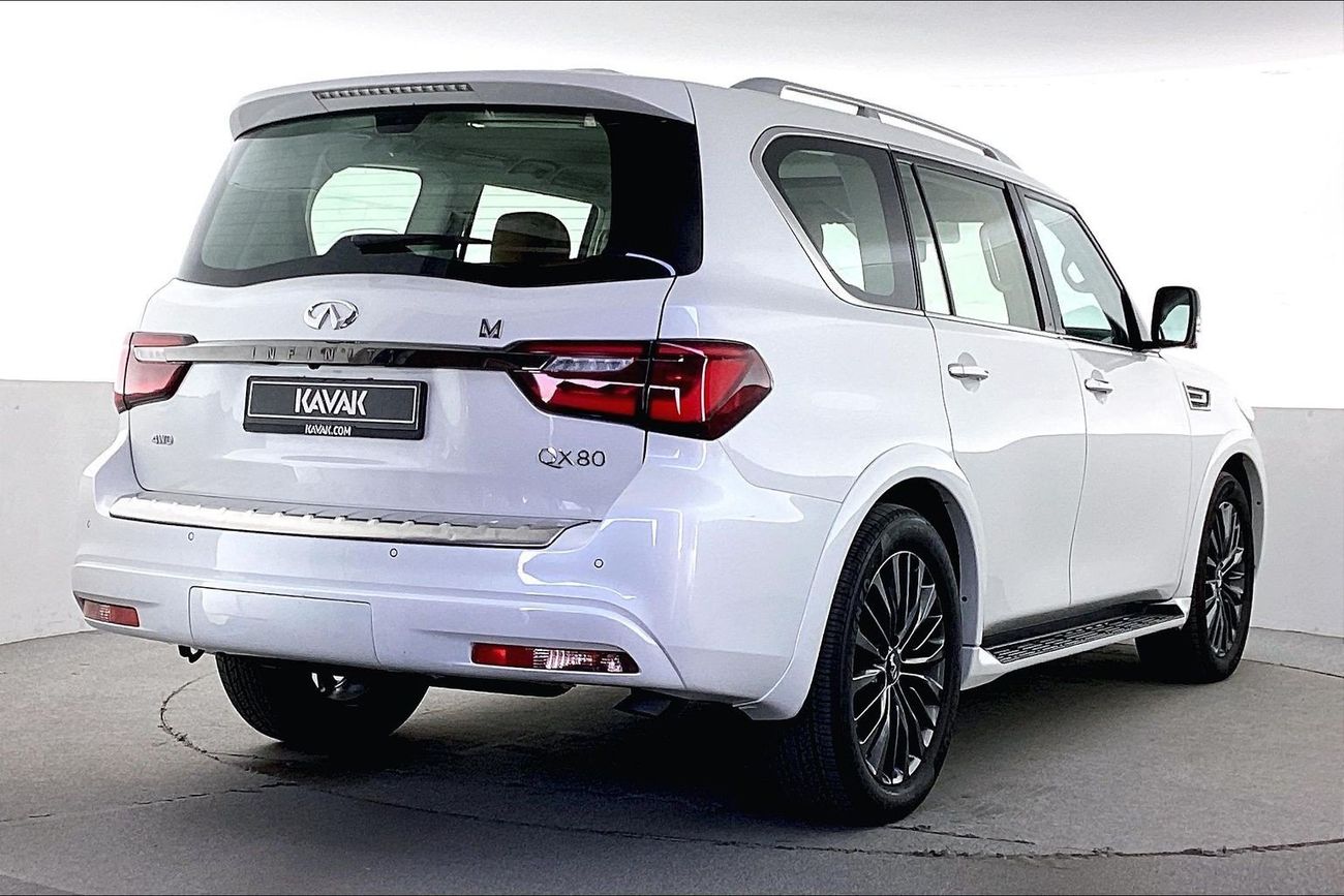 Infiniti QX80 Luxe Sensory ProActive - Black Edition | Guaranteed Warranty | 0 Down Payment