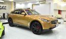 إنفينيتي FX50 EXCELLENT DEAL for our Infiniti FX50s ( 2009 Model ) in Orange Color GCC Specs