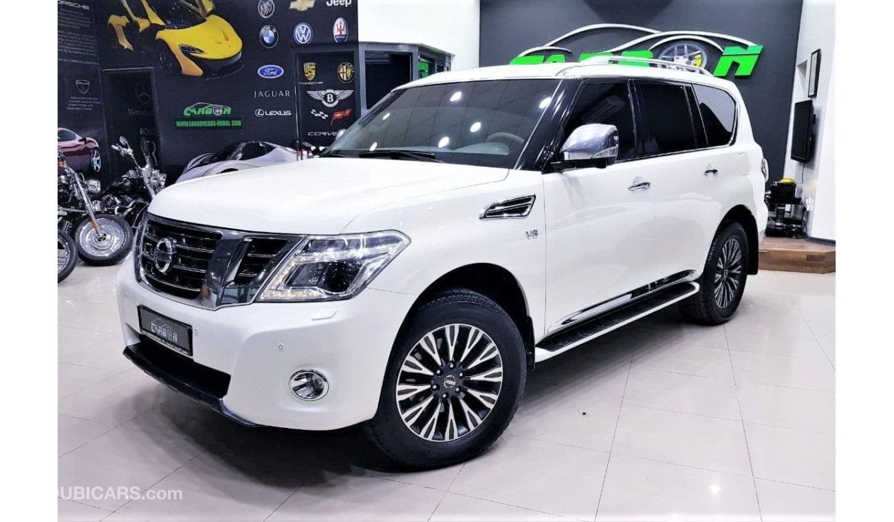 Nissan Patrol NISSAN PATROL PLATINUM V8 2014 GCC IN IMMACULATE CONDITION FOR 109K AED