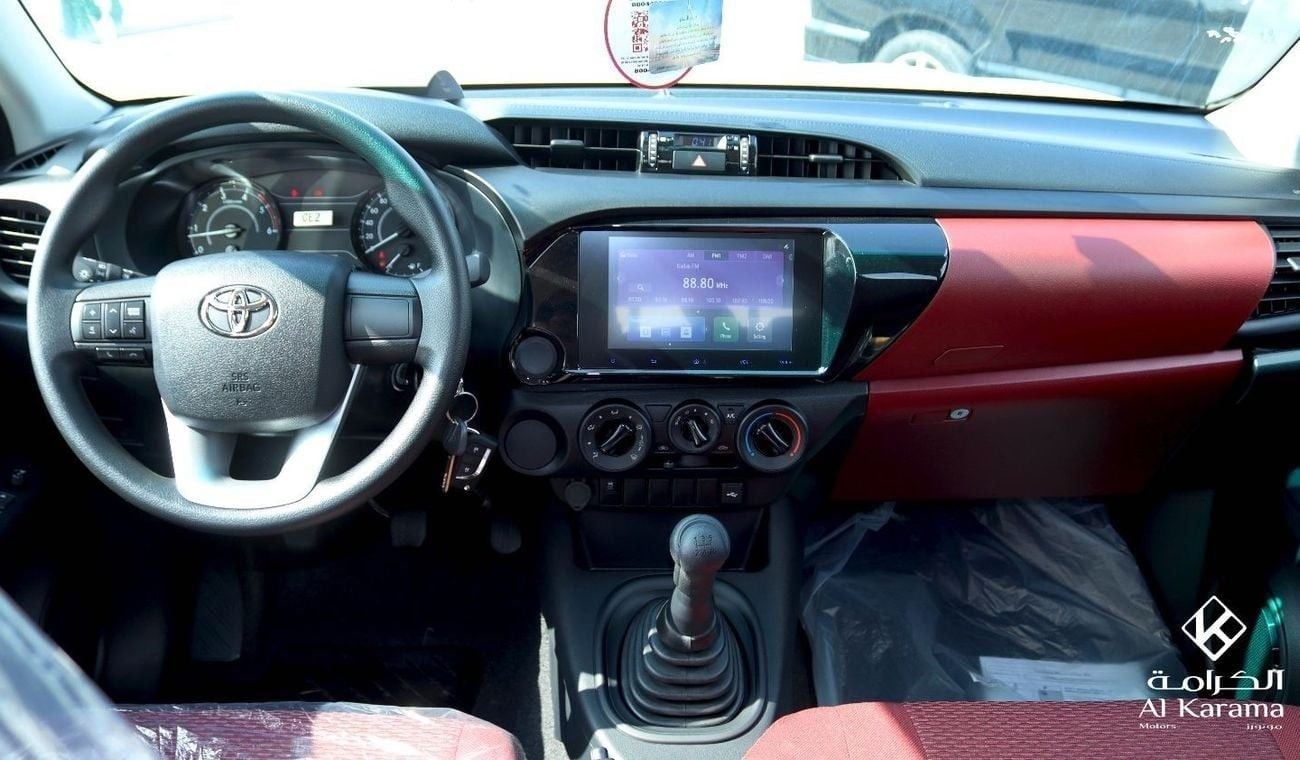 Toyota Hilux GL 2.4L Double Cab Utility D-4D | Manual Transmission | Bed Liner | 6 Seater | GCC Specs | Zero KM