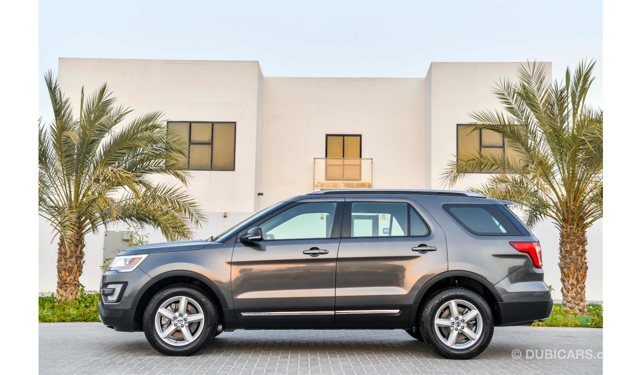 Ford Explorer XLT - 12,000kms Only - With Warranty - Grab this fantastic SUV for AED 2,037 PM - 0% DP