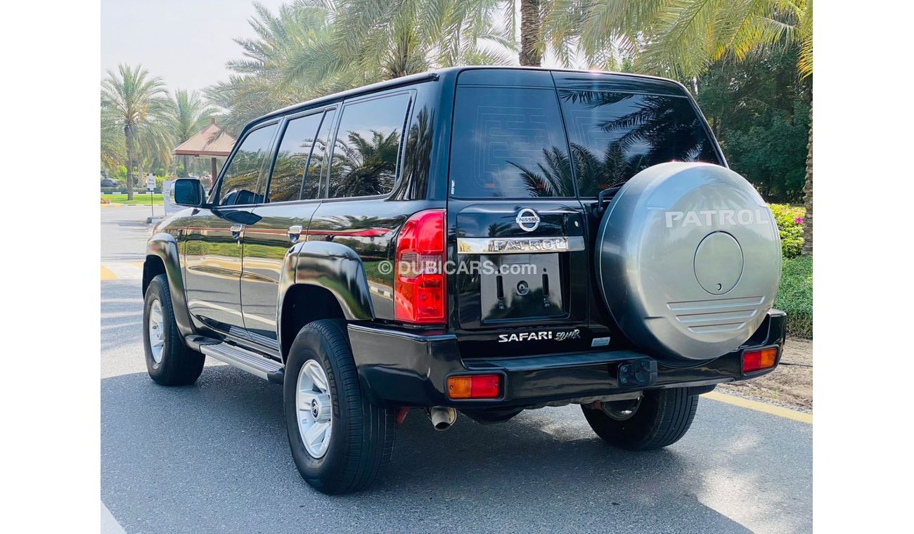 Nissan Patrol Safari Nissan patrol safari 2018 manual gear full option perfect condition original paint