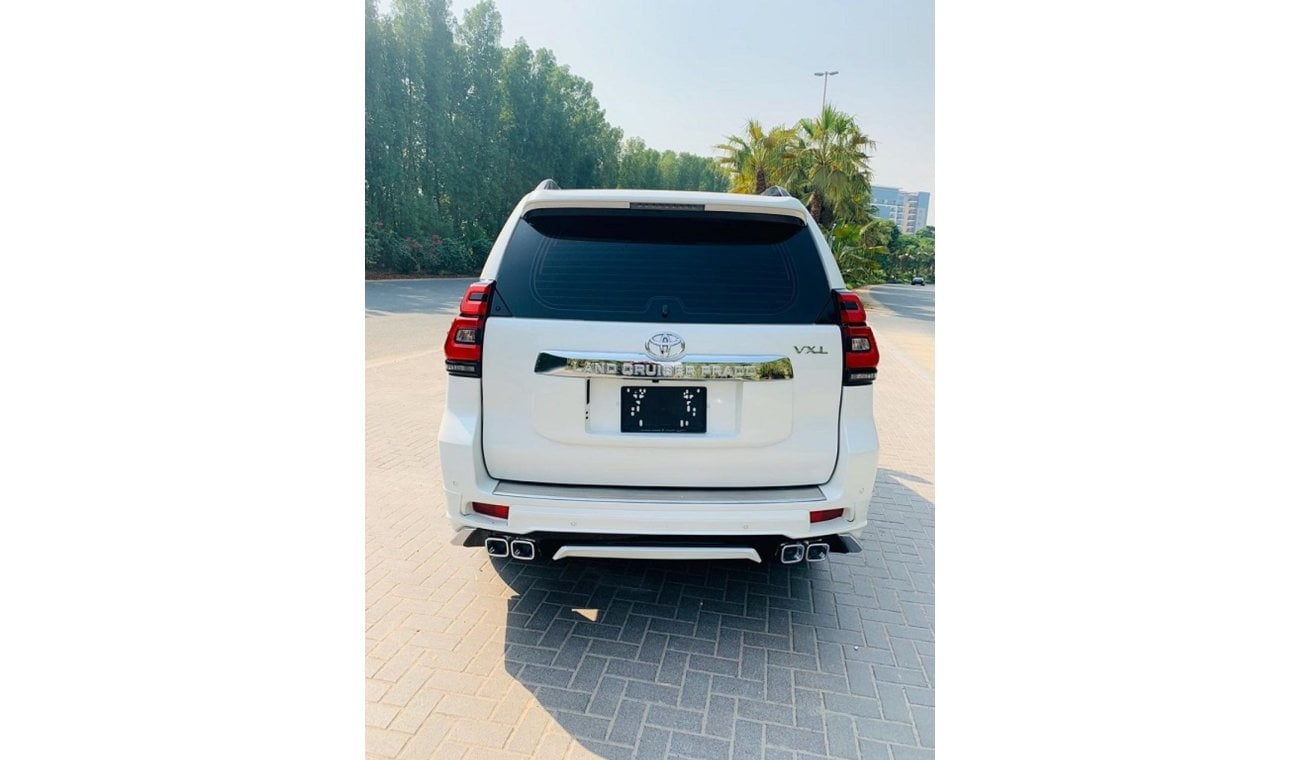 تويوتا برادو TOYOTA PRADO 2010 VXL White Facelift 2020 | C 1028