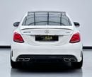 مرسيدس بنز C 63 AMG 2018 Mercedes-Benz AMG C63, 1 Year Unlimited KM Warranty, Excellent Condition